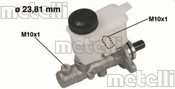 METELLİ 05-0331 | Merkez Fren Ana Mazda 323 Familya 95 02aseef