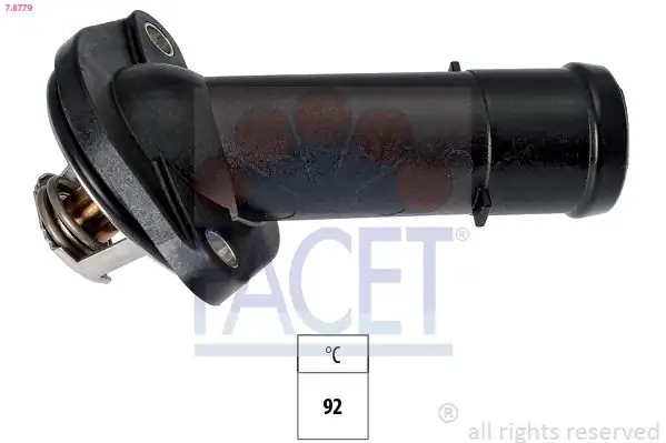 FACET 7-8779 | Termostat Flanşı Asy Atd AMF Azl Cordoba Fabia Ibiza Polo Roomster 00 11 1 4 1 9 2 0