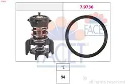 FACET 7.8933 | Termostat 94° A1 A3 Q2 Q3 Ateca Ibiza Leon Toledo Octavia Superb Golf VII Passat Tiguan 1.6/2.0 TDI
