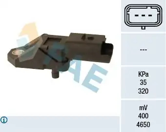 FAE 15107 | Gaz Kelebek Sensörü Fiesta 11 B Max 13 Courirer 13 Euro C5 Citreon C6 2 2 Hdi C5 2 2 Hdi