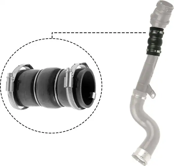 Rapro 12603 Turbo Hortumu Boğumlu Silikon Renault Clio IV 1 5 dCi Nissan Qashqai 14 1 5 dCi