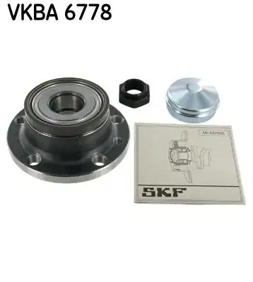 SKF VKBA6778 | Arka Teker Rulmanı ABS li Doblo 1 4 1 3d Egea 1 4 Lpgli Fiat 500l 10