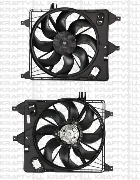 KRAFTVOLL 08120003 | Radyatör Fan Motoru Clio II 98 08 Clio Symbol Thalia 02 08 1 2 16v 1 4 16v