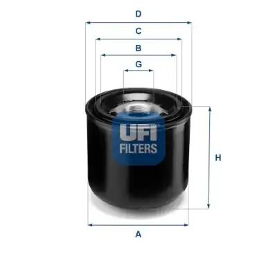 UFI 27-393-00 | Hava Kurutucu Filtresi Daf Cf65 Cf75 Cf85 98 13 Xf95 02 06 Xf105 05