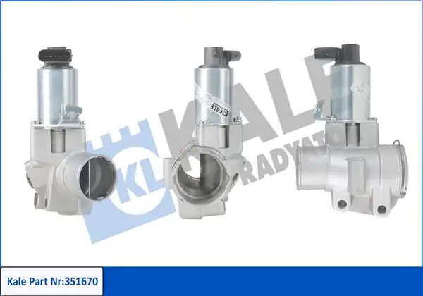 Kale Radyatör 351670 Egr Valfi Om660 Smart Fortwo Coupe 450 04 07 Fortwo Coupe 450 City Coupe 450 02 04
