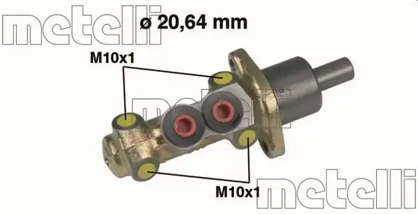 METELLİ 05-0207 | Ana Merkez VW Golf III Caddy II 20 64 ABS Olmayan