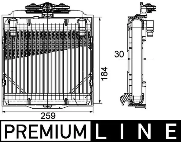 Behr Clc102000p Yağ Soğutucusu Otomatik Şanzıman Bmw F10 F07 F12 F13 F06 F01 Premıum Line