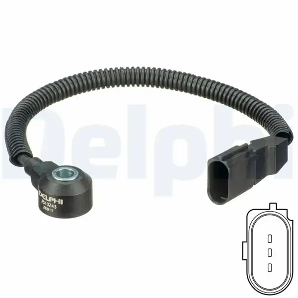 DELPHI AS10243 | Vuruntu Sensörü Skoda VW Superb Eos Passat Passat CC 11 2005