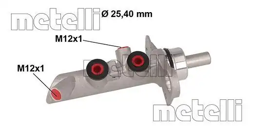 METELLİ 05-0891 | Fren Ana Merkezi 25 40 mm Megane II HB