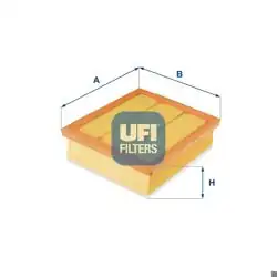 UFI 30.677.00 | Hava Filtresi Fiat 500X Jeep Renegade 1.4 1.6 1.6Dmtj 2.0Dmtj 4X4 14-Compass 17 -