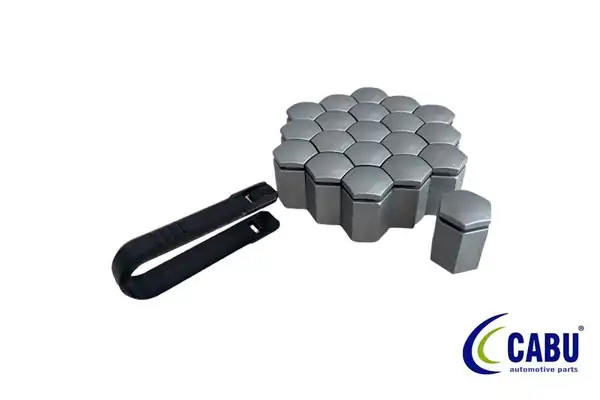 CABU 220658 | Bijon Kapağı Metalik Gri 17x32mm Astra F G H Corsa B C D Vectra A B Zafira B Omega B
