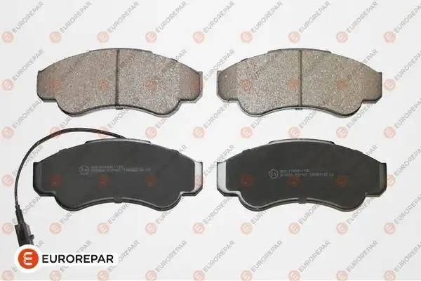 Eurorepar 1623060180 Erp Fren Balatası Ön 169 1mm Peugeot Boxer III Citroen Jumper III Fiat Ducato III