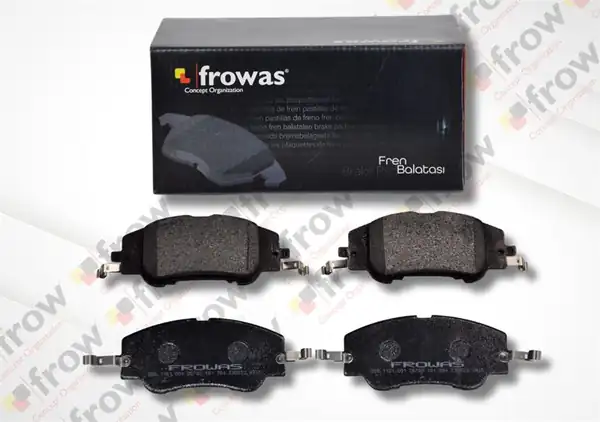 FROW FREN 2881101001 | Fren Balatası Ön 155 mm Peugeot P208 II P2008 II Citroen C4 III Ds3 Crossback 1 2 Pure Tech 1 5 Hdi Blue Hdi