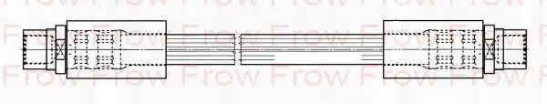 FROW FREN HORTUMU 6551117001 | Ön Fren Hortumu 180mm Audi A6 Fırsat 2 Adet