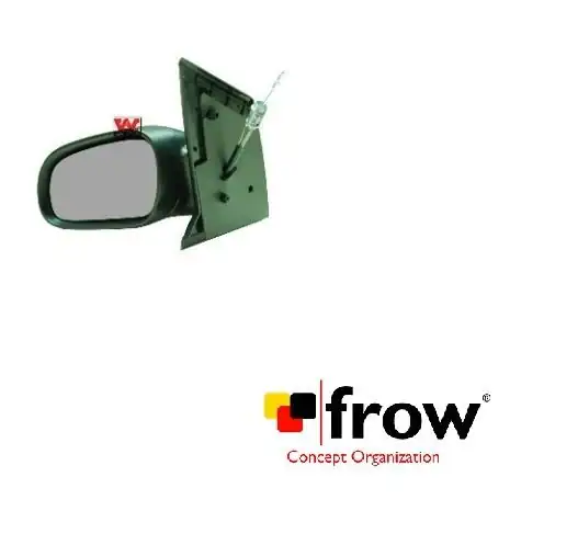FROW AYNA 4341607004 | Ayna Sağ Elektrikli Astarlı Isıtmalı Fox 04 Fırsat