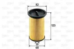 VALEO 587921 | Yakıt Filtresi (Mazot) BMW 3 E46 320D M47 2003