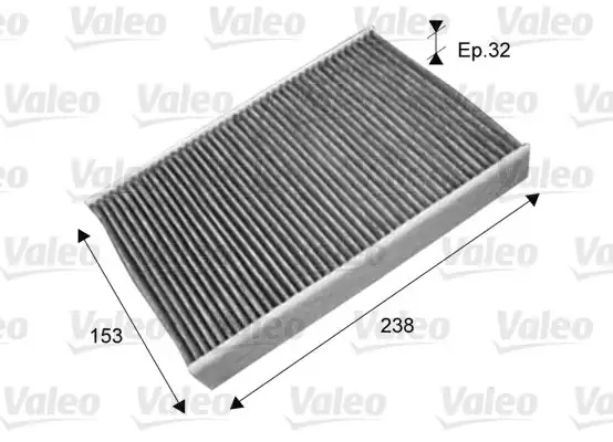 Valeo 715722 Kabin Filtresi Renault Fluence 10 Nissan Juke 11 13 1 5 dCi 1 6 Dıg T Karbonlu