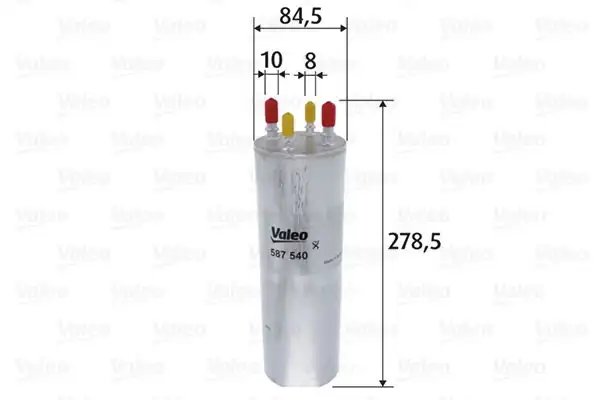 Valeo 587540 Yakıt Filtresi Mazot Volkswagen Touareg 2 5 R5 TDI T5 1 9 TDI 2 5 TDI AXB Axc AXD Axe 1862898