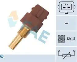 FAE 33595 | Sıcaklık Sensörü Freelander I 1.8i 98-07 Kahverengi, yağ/soğutucu akışkan