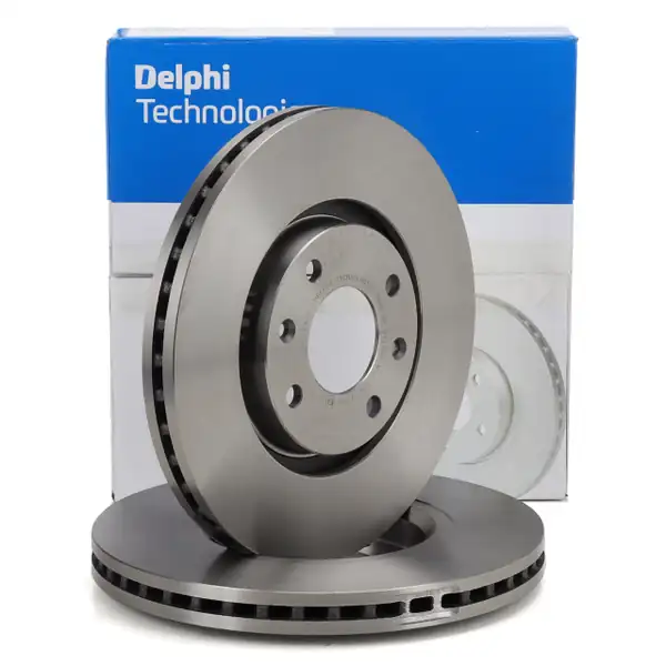DELPHI BG3622 | Ön Fren Disk Takımı 283mm Peugeot 307 208 308 3008 5008 Partner Citroen C4 C5 Ds4 Opel Corsa F Mokka B 1 6 2 0