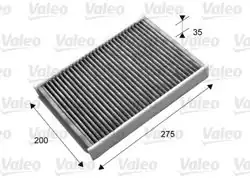 VALEO 715702 | Polen Filtresi Landrover Freelander II Range Rover Evoque Volvo Xc60 V70 III Xc70 II S80 II Karbonlu
