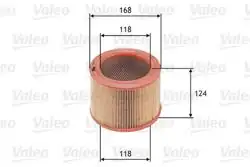 VALEO 585621 | Hava Filtresi (Citroen Berlingo I 1.9 D, Peugeot Partner)
