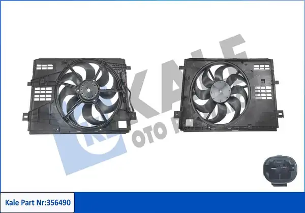 KALE 356490 | Fan Davlumbazı Peugeot 3008 II 308 II 5008 II 508 II Partner Rifter Berlingo