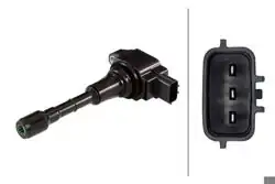 HELLA 5DA358057-411 | Bobin Kalem Nissan Juke/Qashqai+2/Note/Micra 1.2-1.6 06/12 Renault Koleos 2.5 08/