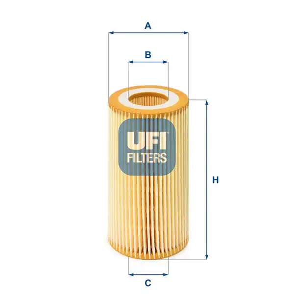 UFI 25-001-00 | Yağ Filtresi Bmw E39 E46 Freelander İ 2 0 Td4 M47