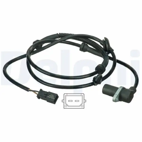 DELPHI SS20406 | Tekerlek Hız Sensörü Arka Sağ Audi A4 01 08 828436