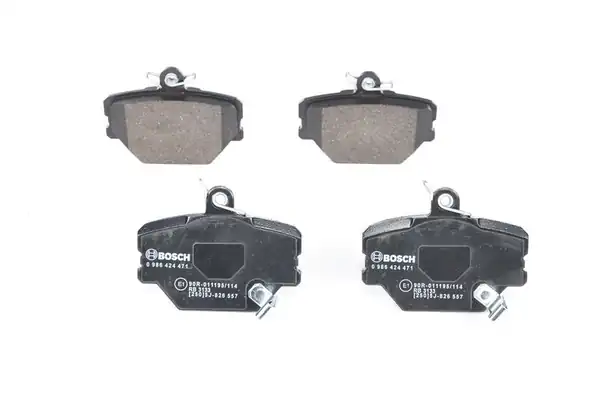 BOSCH 0986424471 | Fren Balatası Ön Smart Fortwo Cabrıo 450 451 452