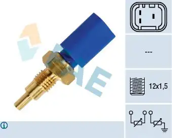 FAE 33722 | Hararet Müşürü Palio Albea Marea 1 4 1 6 Mavi 3 Fişli