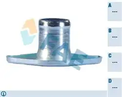 FAE 54306 | Termostat Kapak P106 P405 P306 P205 P309 Partner Ax Zx Bx C15 Berlingo Saxo Tu1m / Tu3a Tu3jp Tu3 2