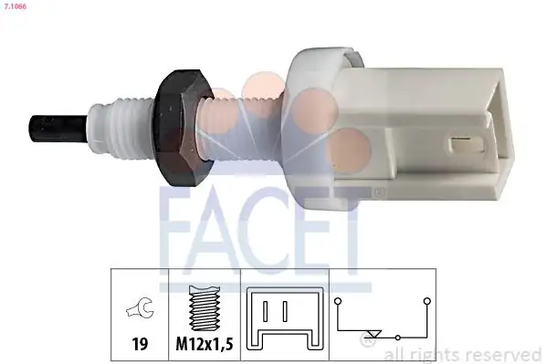 FACET 7-1066 | Fren Müşürü Boxer 1 9d 2 5d