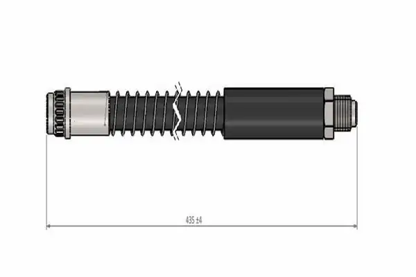 CAVO C900423A | Fren Hortumu Arka Orta Movano A 99 04 Master İ 2 Adet