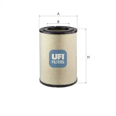 Ufi Filtre 27 643 00 Hava Filtresi Volvo Fl 280 06 Renault Magnum 480 04 06 Midlum 220 06 Premıum 430 450 460 06