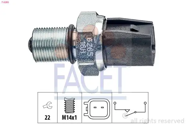 FACET 7-6265 | Geri Vites Müşürü Ford Minibüs V184 01 06