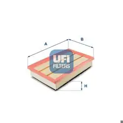 UFI 30.128.00 | Hava Filtresi Alfa Romeo Gt 147 1.9 JTD 03-10