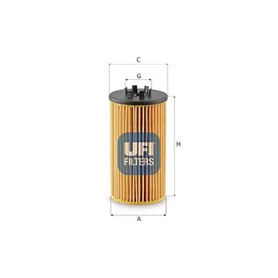 Ufi Filtre 25 257 00 Yağ Filtresi Phaeton A4 01 08 A6 05 08 Phaeton 02 16 4 2 Bgh