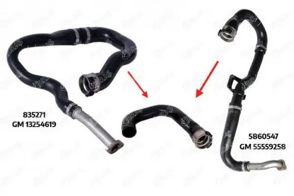 IBRAS 21345 | Turbo Hortumu Corsa D 1 3cdti Z13dth 10 12