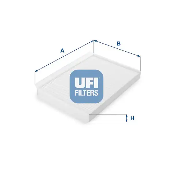 Ufi Filtre 53 152 00 Polen Filtresi Accent Era 2006 İ20 2015 İ30 2007 Elantra 2011 Ceed 2006