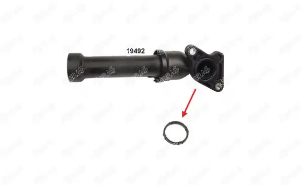 IBRAS 19370 | Devirdaim Su Hortumu Ok Ile Gosterilen Conta Peugeot Ford Boxer III Jumper III Transit V347 Jumper Relay 5 Adet