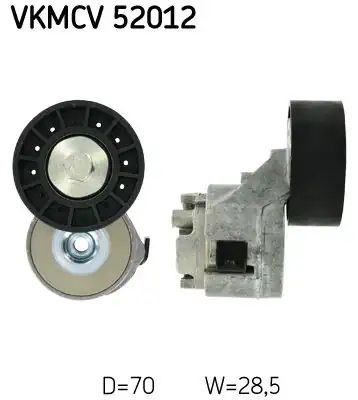 SKF VKMCV52012 | Gergi Kütüğü Daily IV V 11 Ducato Iveco Daily F1a 2 3 JTD 2 3d