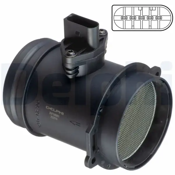 DELPHI AF10561-12B1 | Maf Sensörü Audi A4 Rs4 S4 S6 S8 05 1999 06 2008 852883
