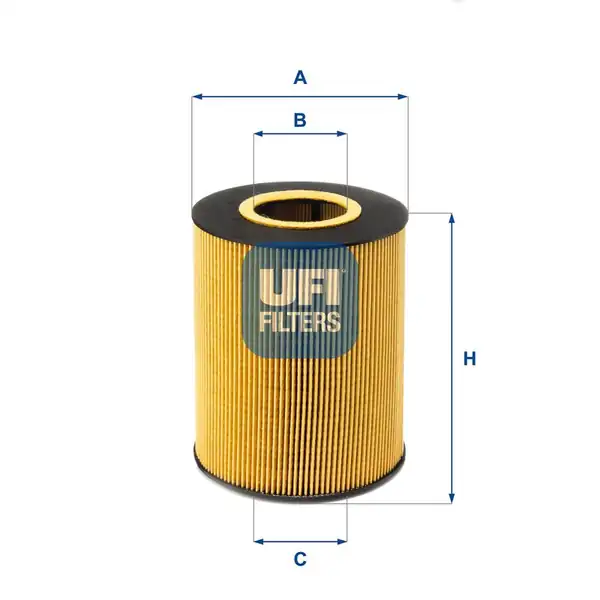 UFI 25-016-00 | Yağ Filtresi Man Tga F2000 D2866 D2876 94 18