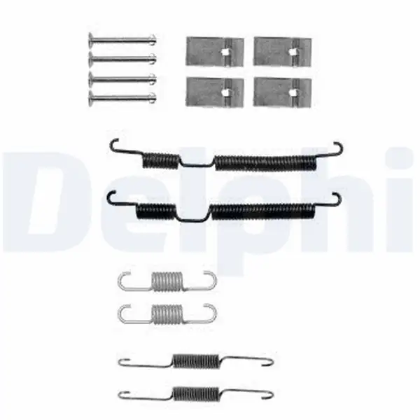 DELPHI LY1375 | Fren Pabuç Montaj Takımı Hyundai Getz 02 İ10 07 İ20 08 15