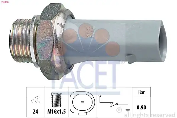 FACET 7-0150 | Yağ Müşürü Fabia Octavia 1 4 00 02