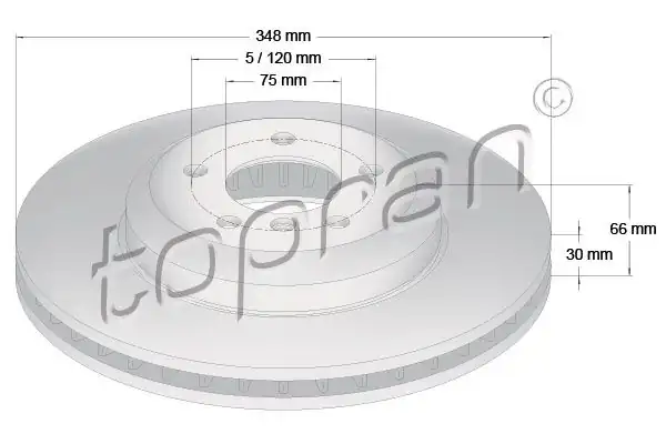 TOPRAN 503161 | Zimmermann Fren Diski Bmw F10 Ön 525dx 528 530 535