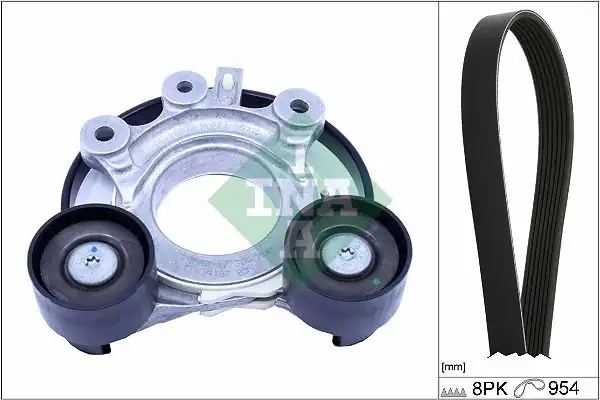 İna 529052210 Kanallı Kayış Seti Bmw F45 F48 İ12 İ15 14