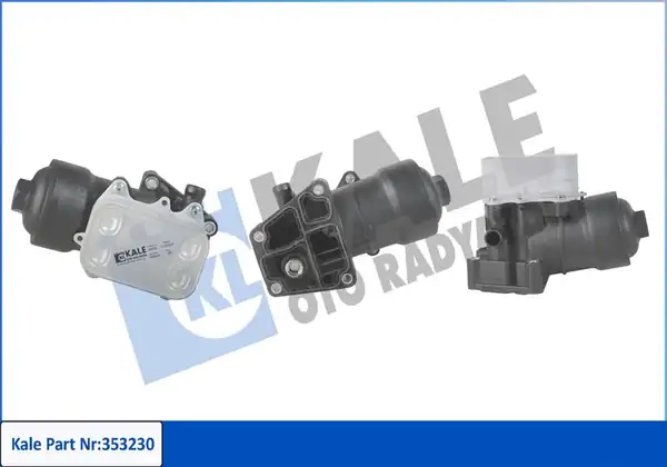 Kale Radyatör 353230 Yağ Filtre Braketi Soğutucu VW Amarok Caddy Crafter Golf Passat Polo Transporter Audi Q3
